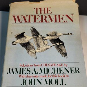 The Watermen James A Michener 1st Edition Book Autograph